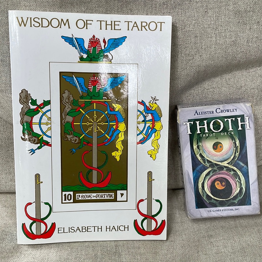 Tarot Book + Thoth Deck